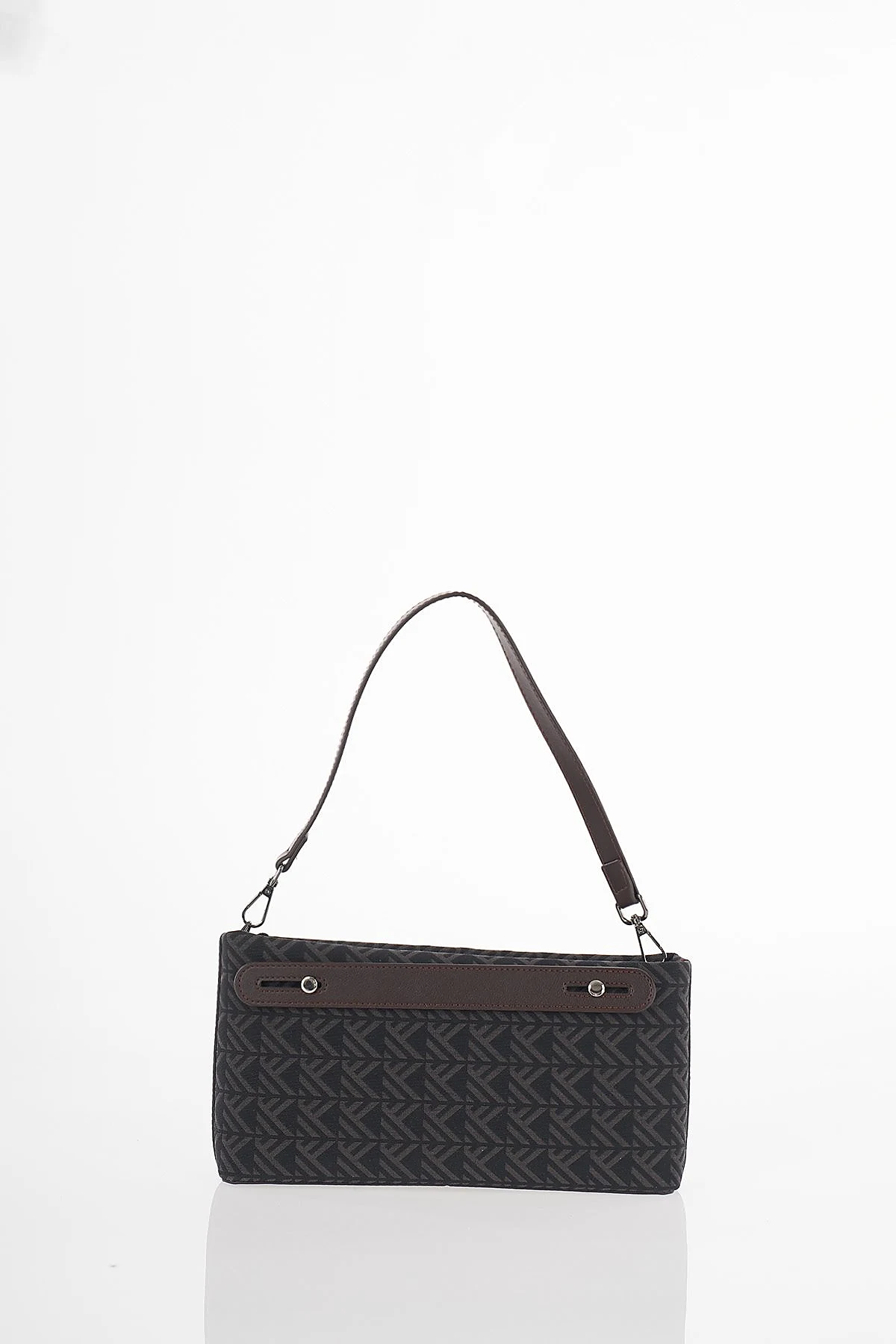 Monogram Pattern Bag Brown