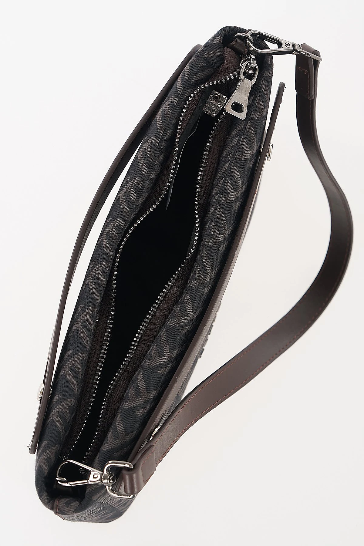Monogram Pattern Bag Brown