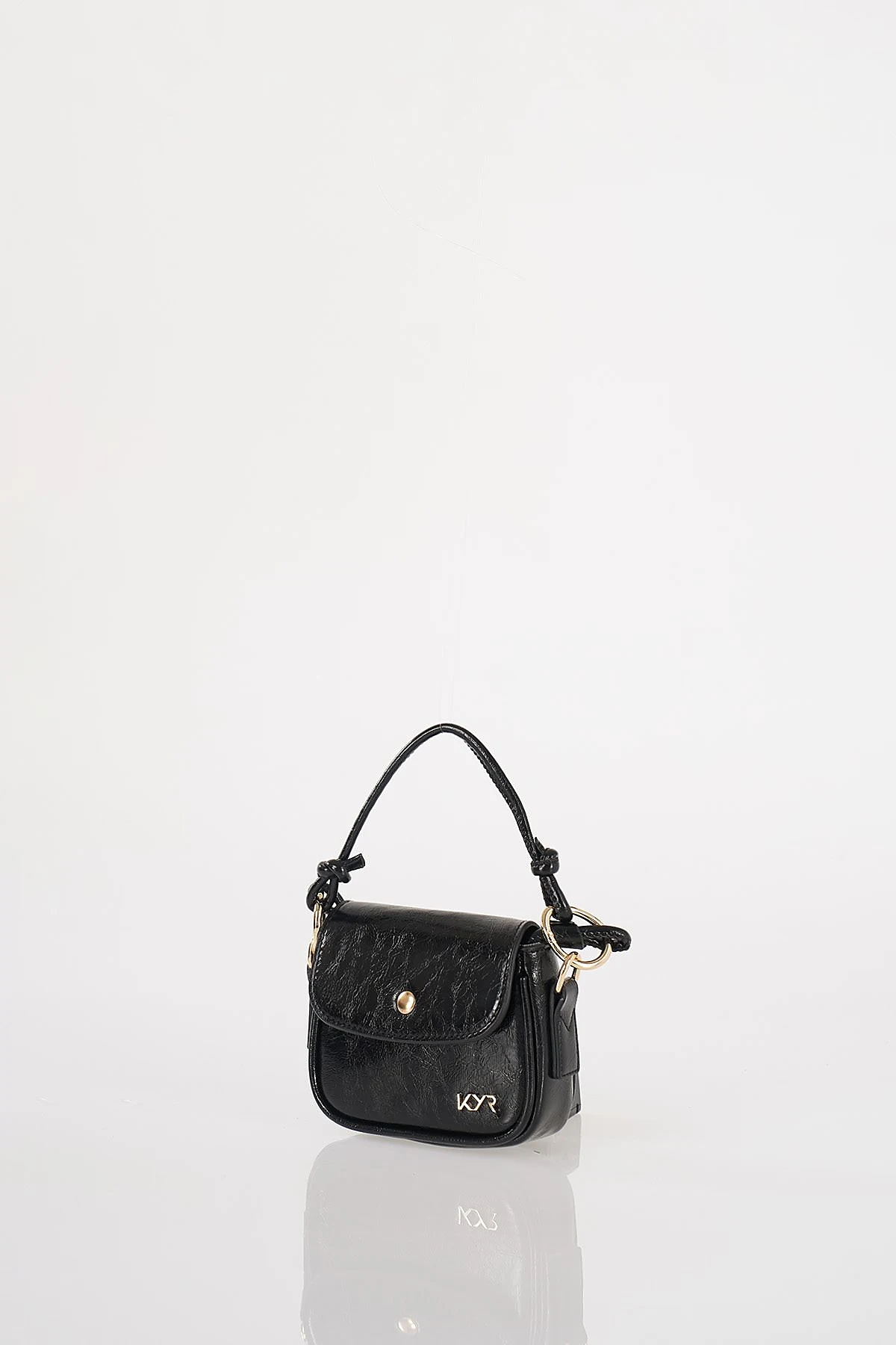 Flap Mini Bag Black