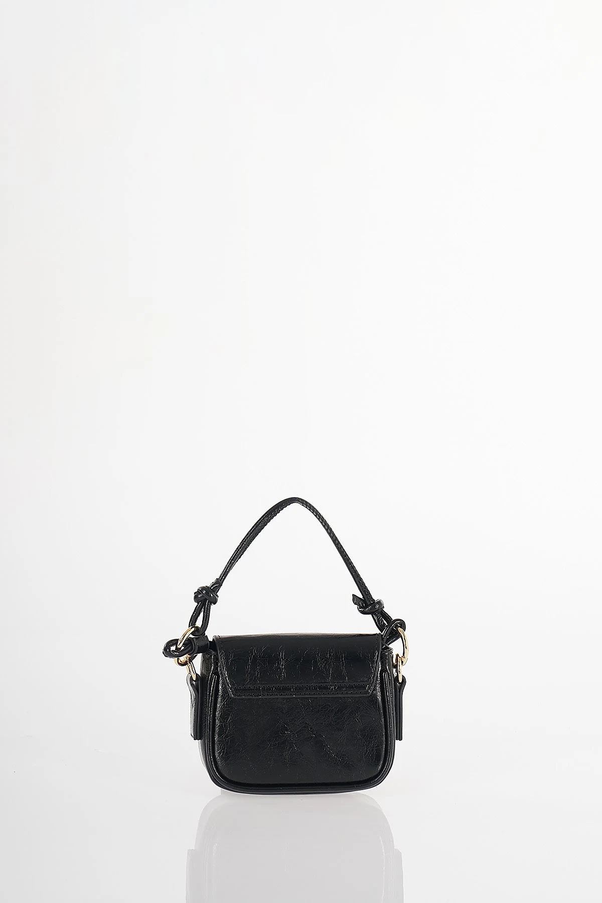 Flap Mini Bag Black