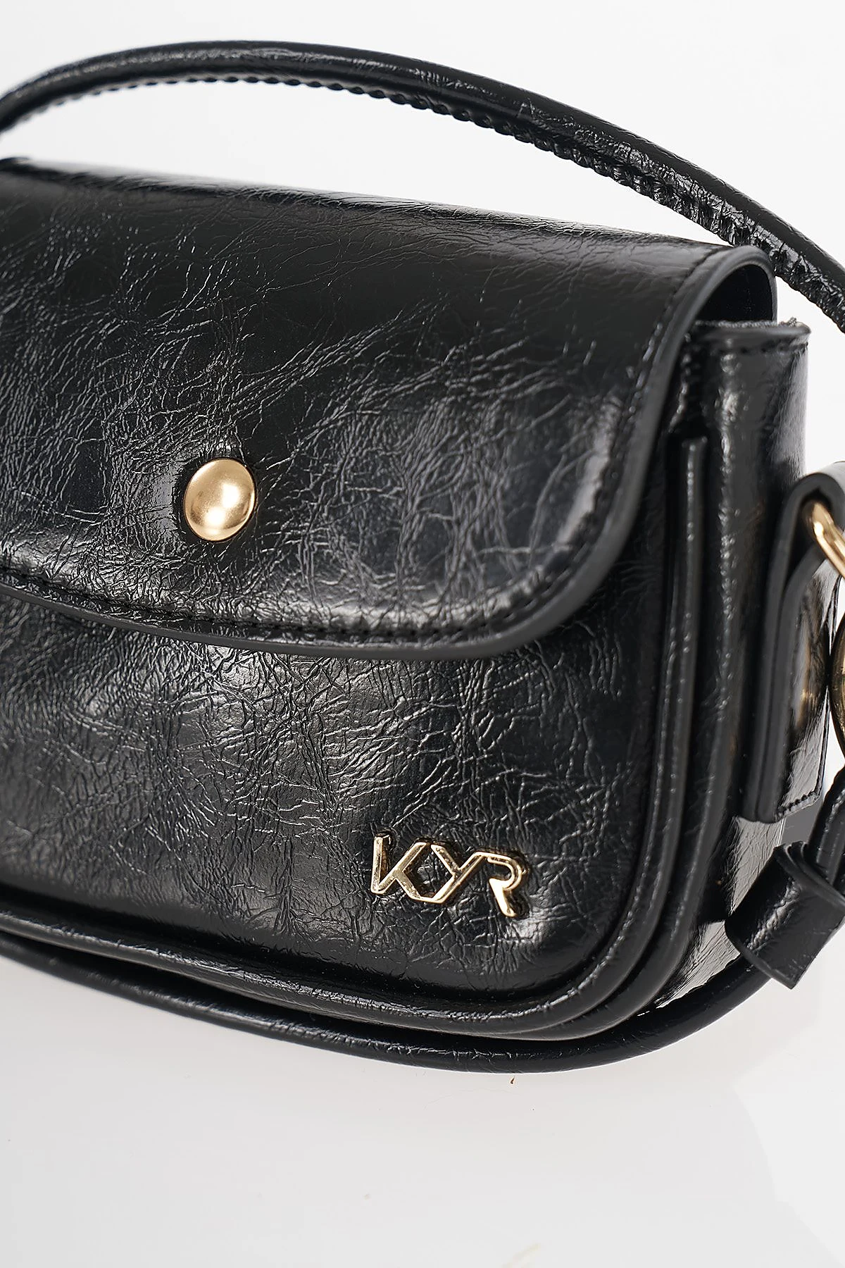 Flap Mini Bag Black