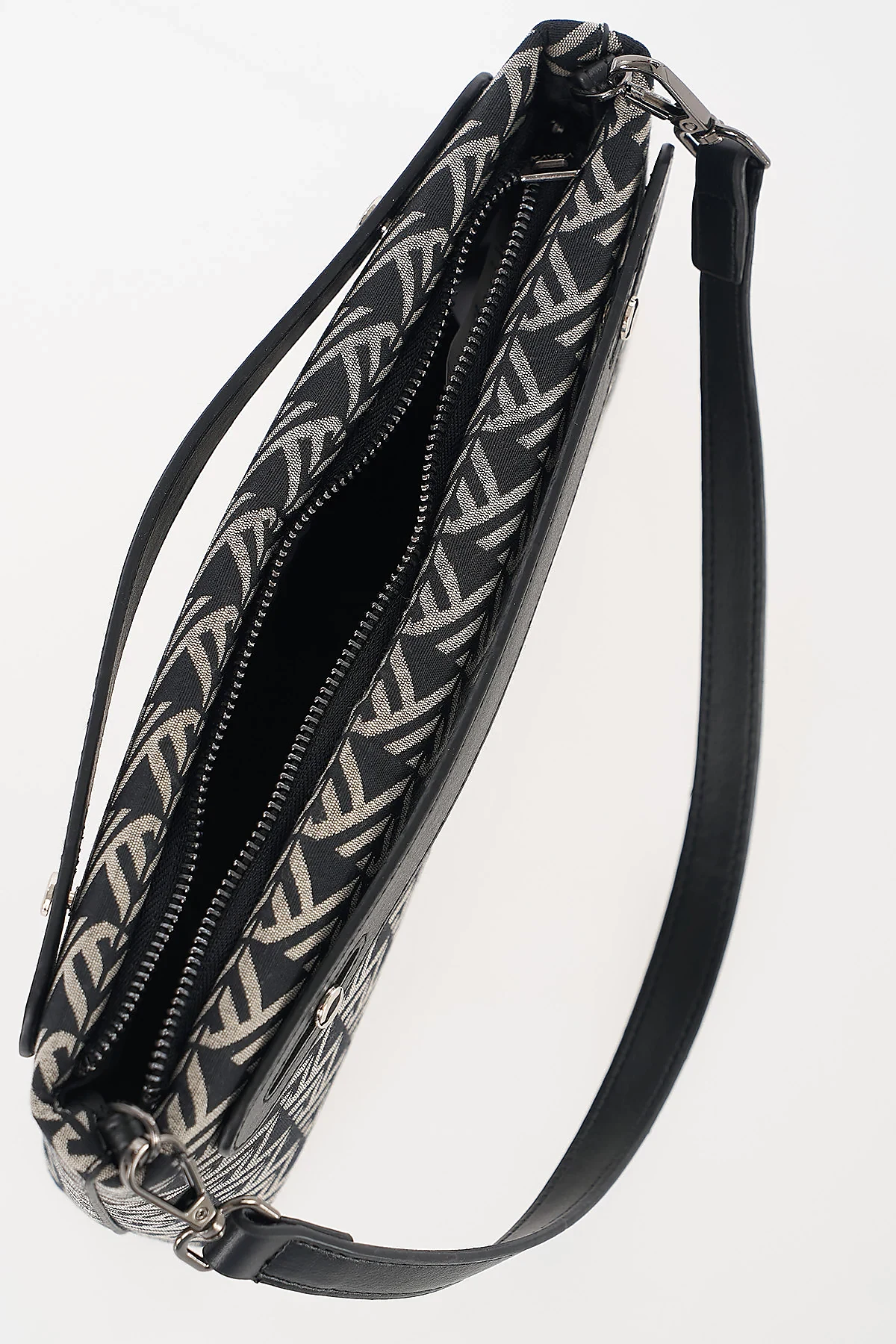 Monogram Pattern Bag Black