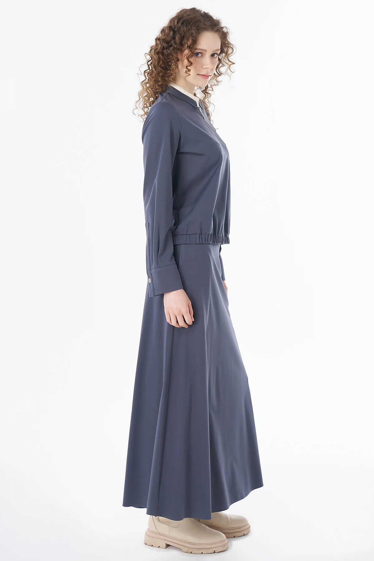 Etekli Rayon Takım Füme