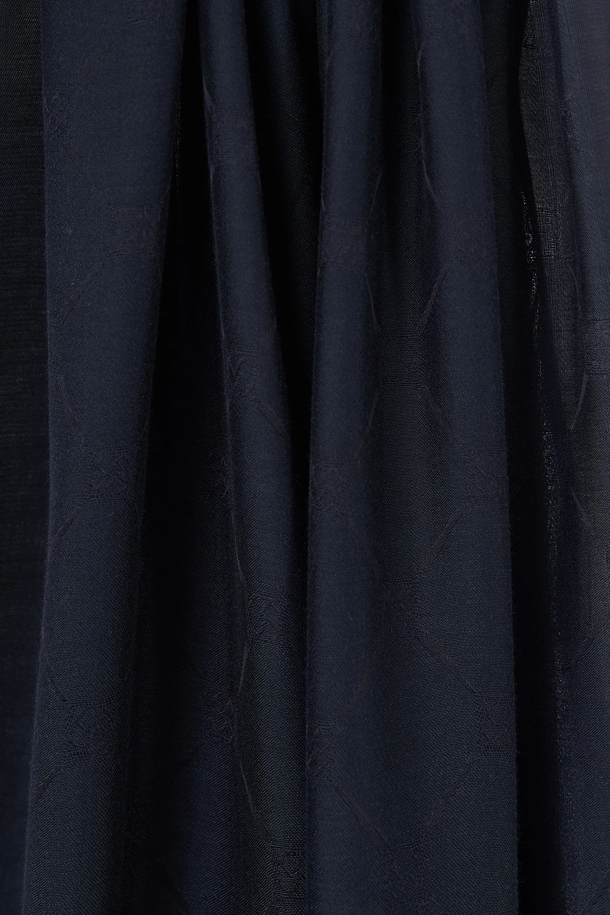 Logo-Detail Modal Shawl Navy