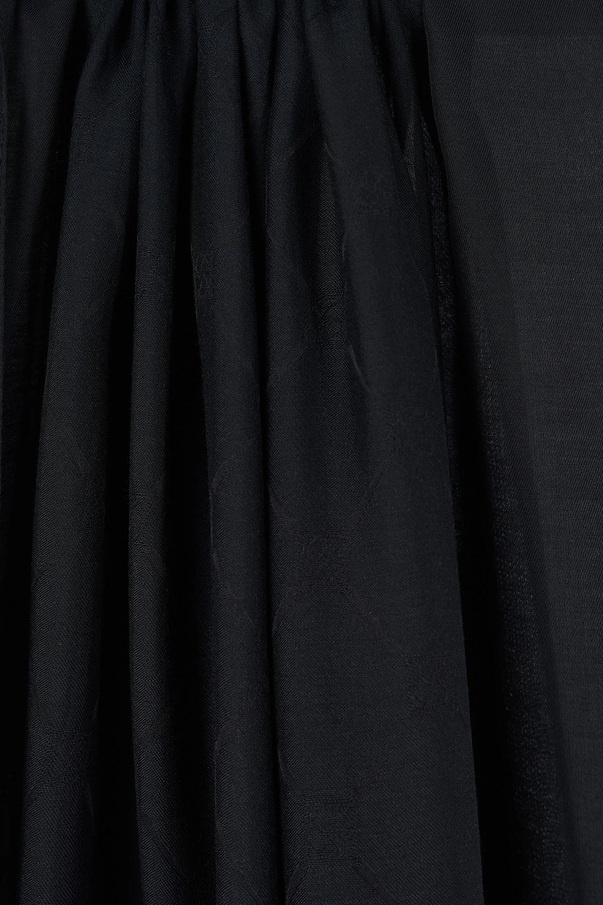 Logo-Detail Modal Shawl Black