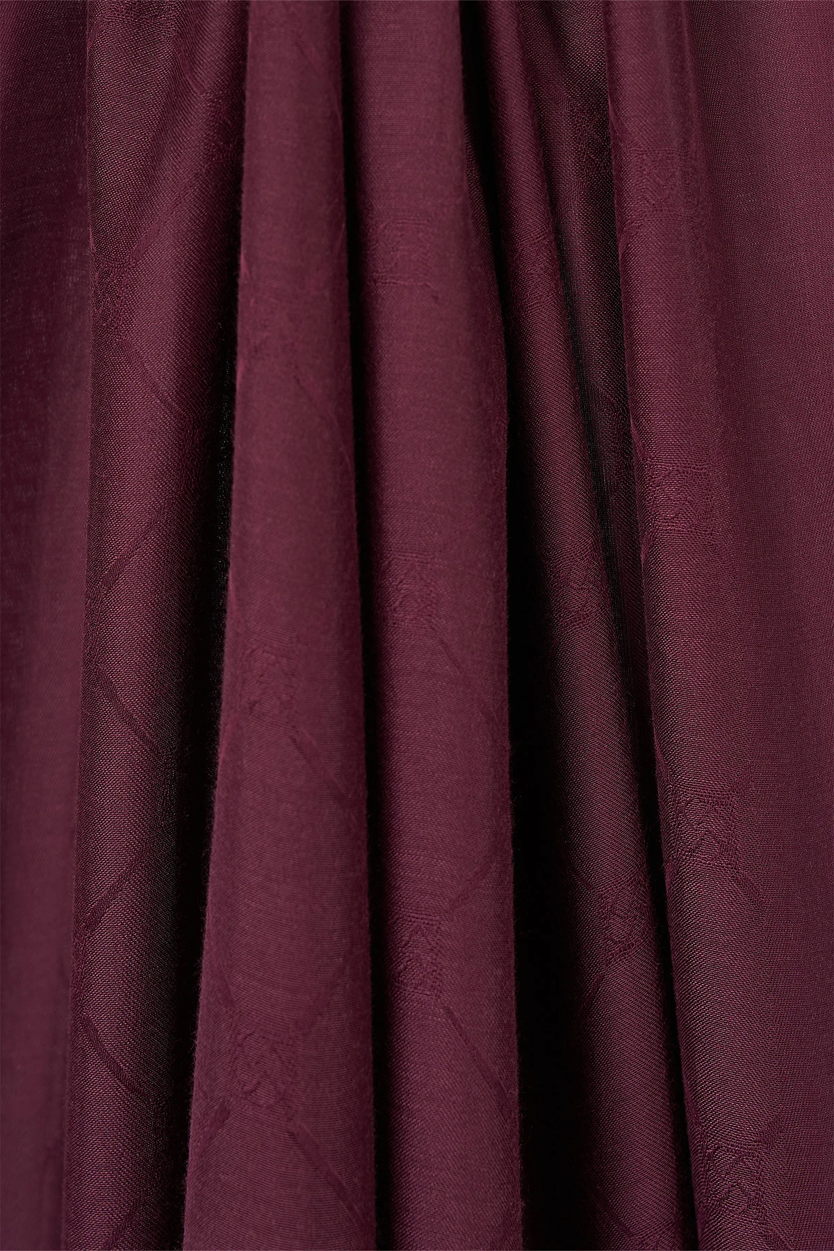 Logo-Detail Modal Shawl Burgundy