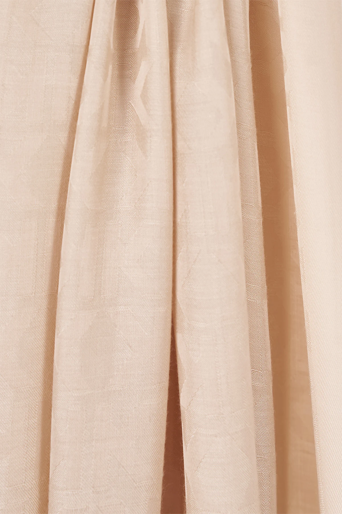 Logo-Print Modal Shawl Beige