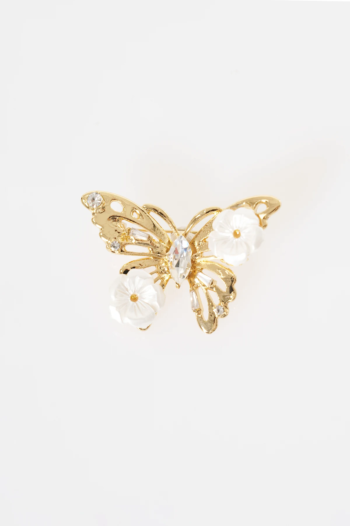Butterfly Brooch Gold